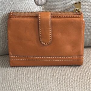 NEW Fossil Bi-fold Wallet natural color